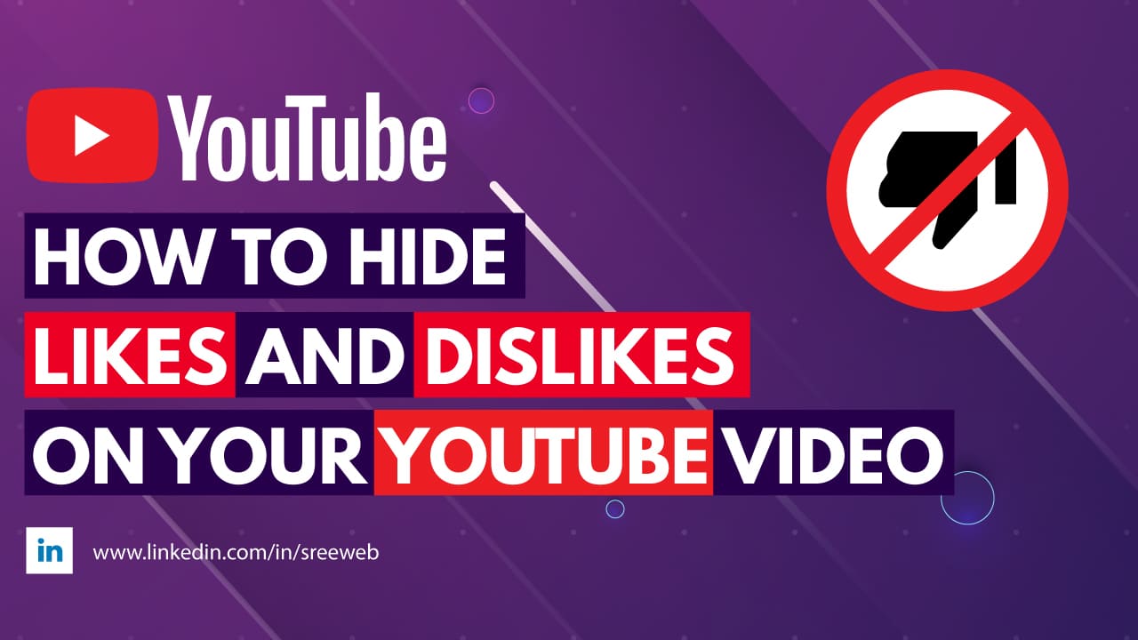 Hide YouTube Videos Likes and Dislike